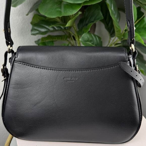 💎✨Authentic Jimmy Choo Varenne Leather Crossbody Bag - Picture 2 of 8